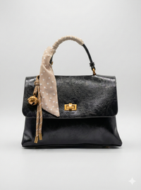 The Anya Glossy Flap Crossbody.