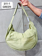 The Sienna Soft Crescent Shoulder Bag.