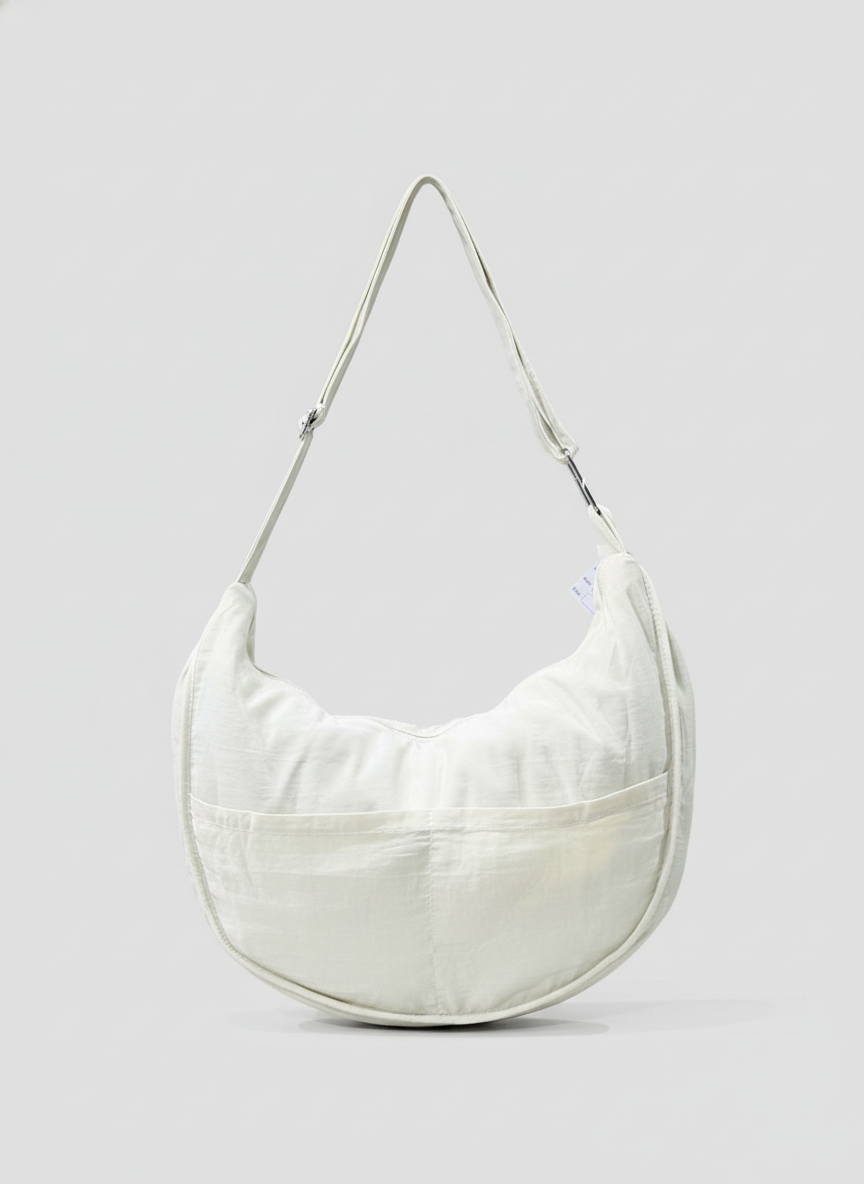 The Sienna Soft Crescent Shoulder Bag.